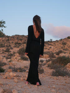 Amun Black Dress